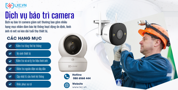 Dịch vụ bảo trì camera Nha Trang