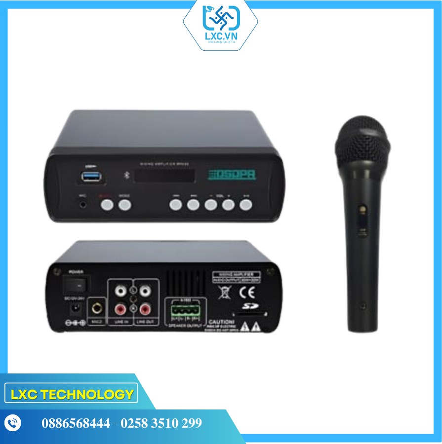 BỘ ÂM LI ( MIC Âm li: MINI60    Mic:D6561 ) | Chính 