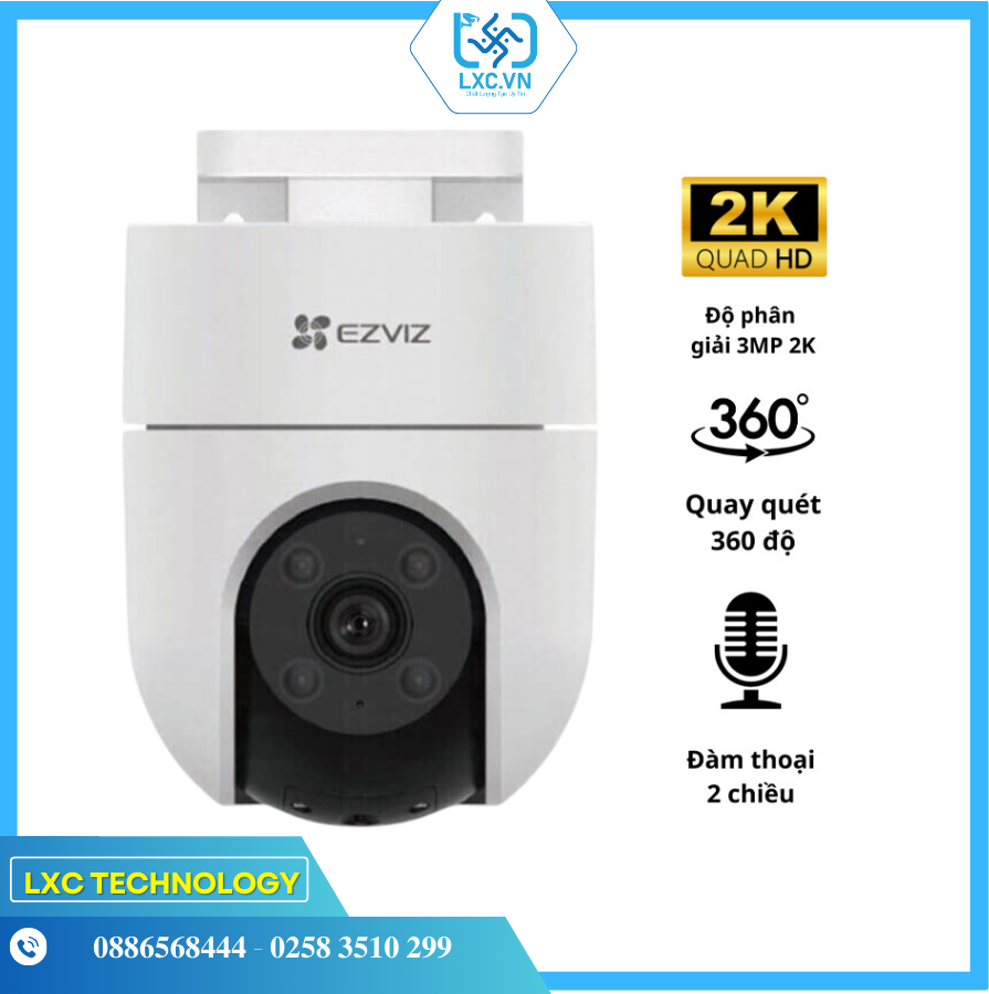 Camera quan sát Ezviz CS-H8C (3MP) | Chính hãng