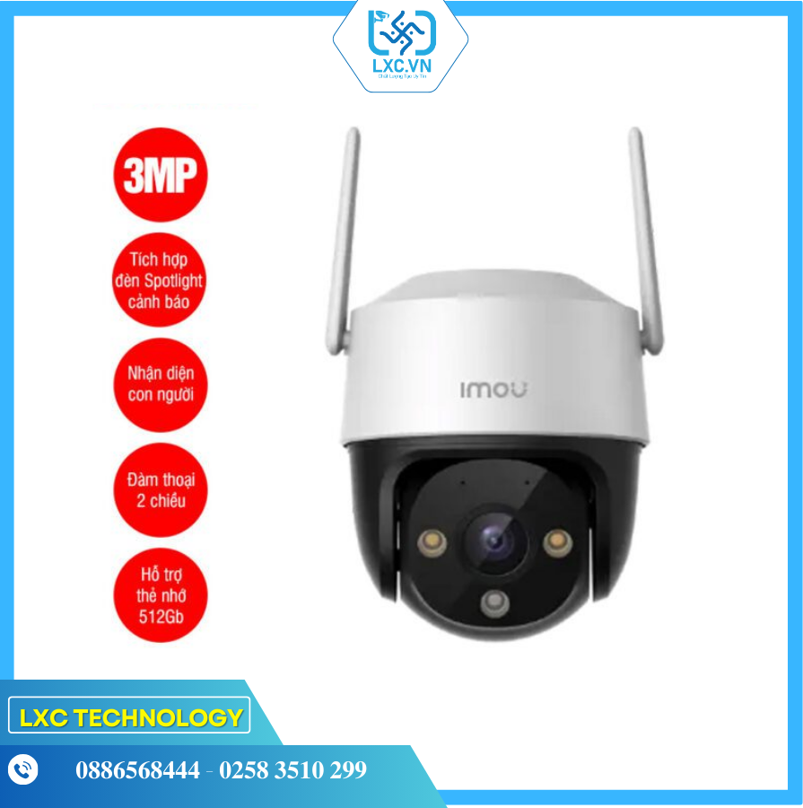 Camera WIFI 3MP iMOU Cruiser SE+ IPC-S31FEP | Chính hãng