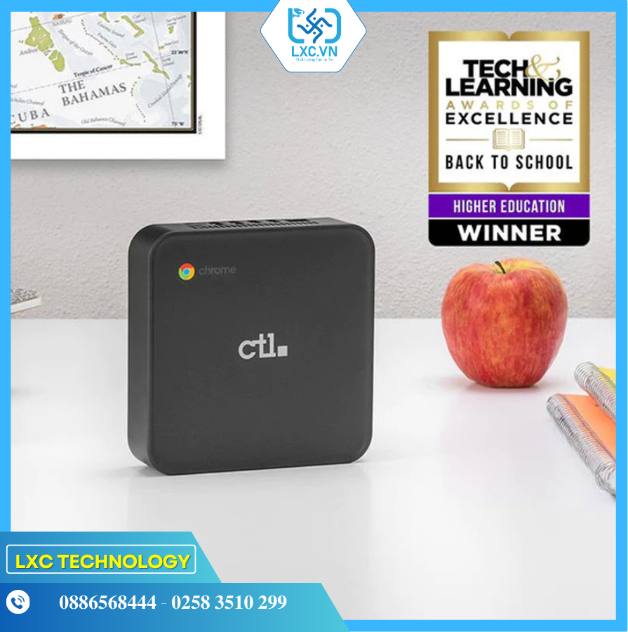 CTL Chromebox CBX2 16GB RAM (Celeron 5205 Comet Lake 16GB/64/Wifi-6) | Chính hãng