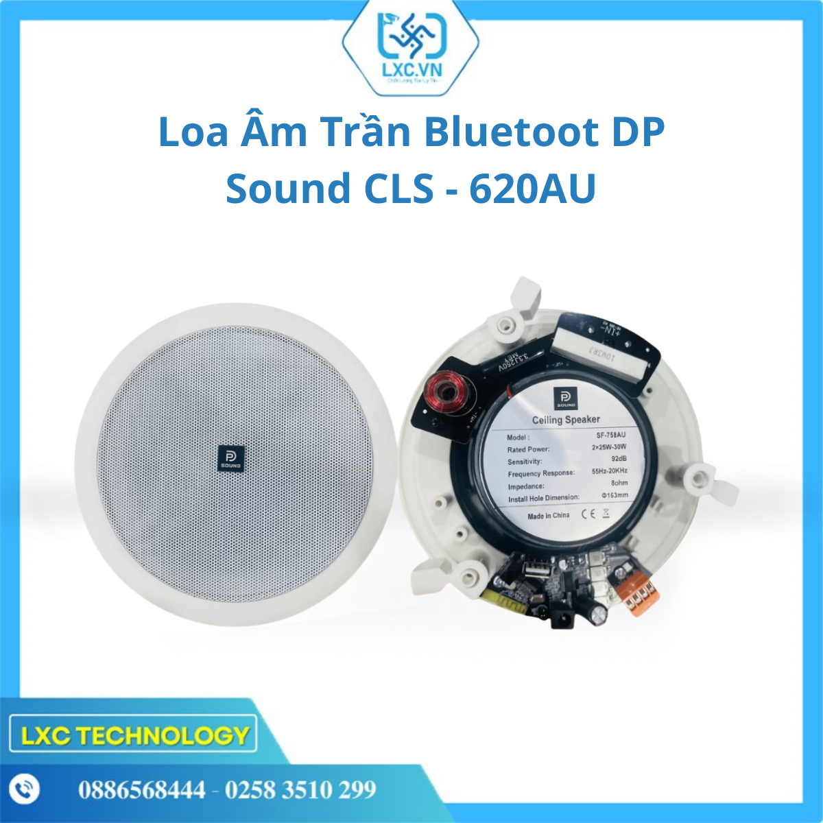 Loa Âm Trần Bluetoot DP Sound CLS - 620AU
