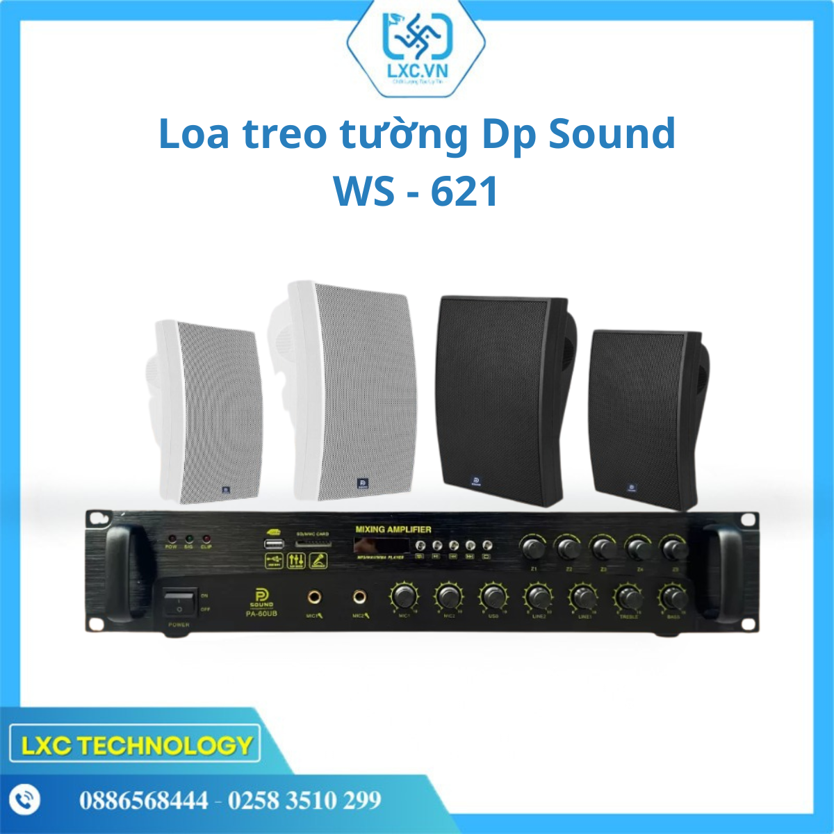 Loa treo tường Dp Sound WS - 621