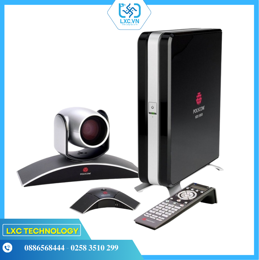 Thiết bị hội nghị truyền hình Polycom HDX 6000 | Chính hãng