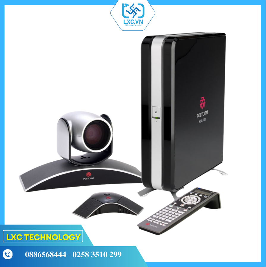Thiết bị hội nghị truyền hình Polycom HDX 7000 | Chính hãng